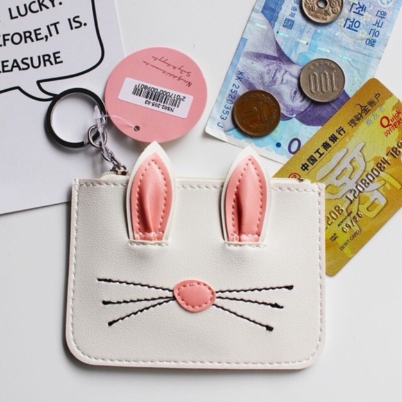 🐾NWT White Kitty Coin Purse🐾 - Picture 2 of 7